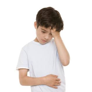 Rückenschmerzen und Magen in einem Kind