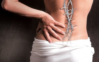 Rückenschmerzen Mitte